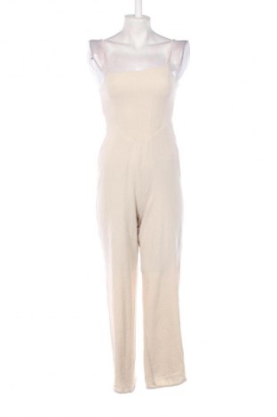 Damen Overall Stradivarius, Größe S, Farbe Beige, Preis € 11,49