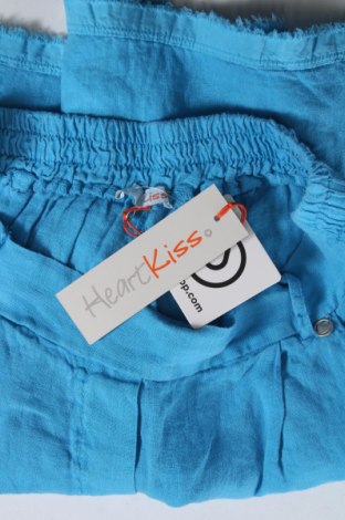 Pantaloni scurți de femei Heart Kiss, Mărime XS, Culoare Albastru, Preț 53,99 Lei