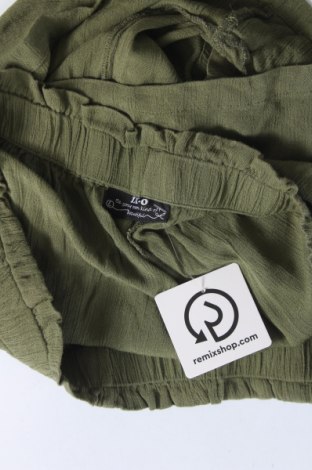 Pantaloni scurți de femei IX-O, Mărime L, Culoare Verde, Preț 14,99 Lei