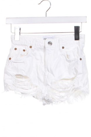 Damen Shorts Zara, Größe XXS, Farbe Weiß, Preis 4,99 €