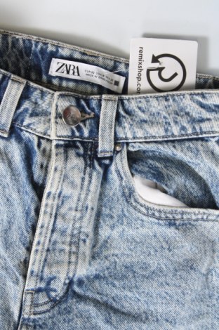 Γυναικείο κοντό παντελόνι Zara, Μέγεθος XXS, Χρώμα Μπλέ, Τιμή 8,18 €