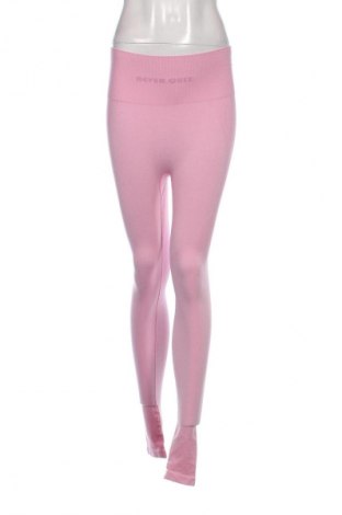 Damskie legginsy Bershka, Rozmiar S, Kolor Różowy, Cena 21,49 zł