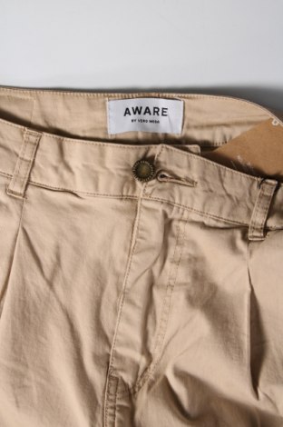 Damenhose Aware by Vero Moda, Größe XS, Farbe Beige, Preis 19,99 €