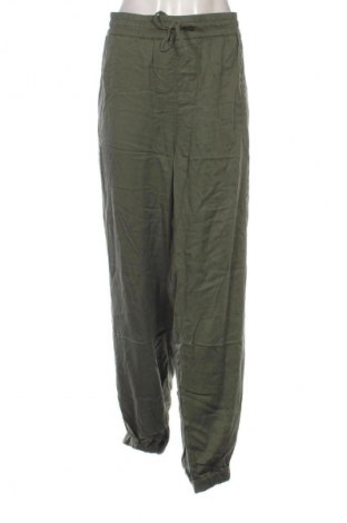 Pantaloni de femei Belle Curve, Mărime 3XL, Culoare Verde, Preț 151,79 Lei