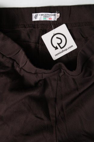 Pantaloni de femei Carla Ferroni, Mărime XL, Culoare Maro, Preț 36,99 Lei