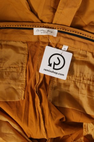 Pantaloni de femei Christian Berg, Mărime XXL, Culoare Galben, Preț 111,99 Lei