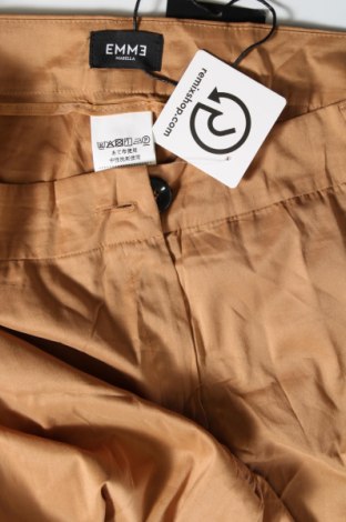 Damenhose Emme by Marella, Größe S, Farbe Beige, Preis 141,99 €