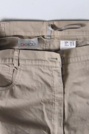 Damenhose Gelco, Größe M, Farbe Beige, Preis € 8,57