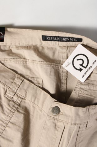 Damenhose Gina Jeans, Größe L, Farbe Beige, Preis € 4,99