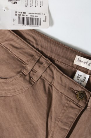 Pantaloni de femei Janet & Joyce, Mărime XXL, Culoare Maro, Preț 167,99 Lei