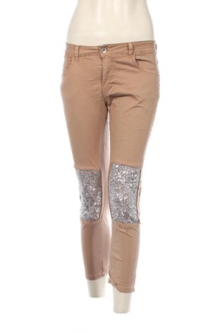 Damenhose Made In Italy, Größe S, Farbe Beige, Preis € 5,49