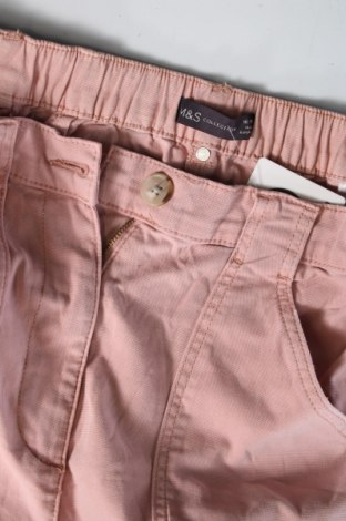 Pantaloni de femei Marks & Spencer, Mărime M, Culoare Roz, Preț 39,95 Lei