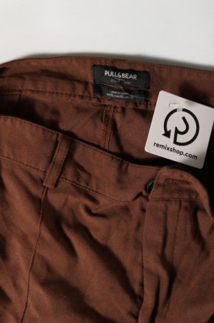 Dámské kalhoty  Pull&Bear, Velikost XL, Barva Hnědá, Cena  129,00 Kč