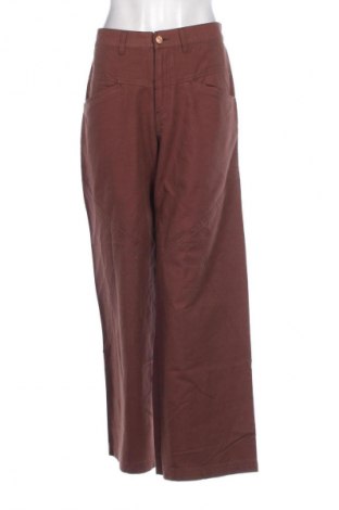 Pantaloni de femei Quiksilver, Mărime L, Culoare Maro, Preț 122,41 Lei