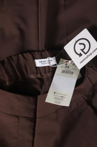 Pantaloni de femei Reserved, Mărime XS, Culoare Maro, Preț 62,75 Lei