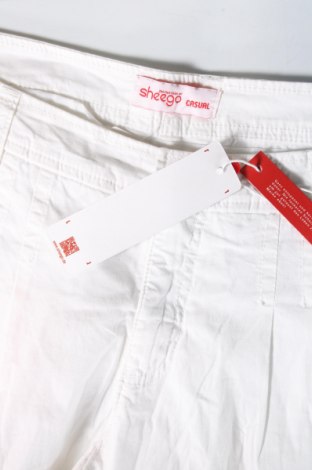 Pantaloni de femei Sheego, Mărime L, Culoare Alb, Preț 91,99 Lei