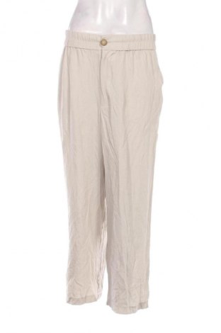 Pantaloni de femei Stradivarius, Mărime L, Culoare Gri, Preț 65,99 Lei