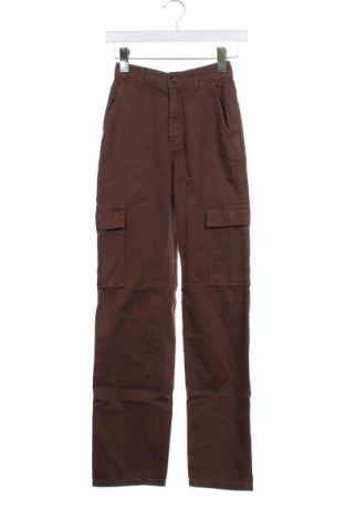 Pantaloni de femei Stradivarius, Mărime XXS, Culoare Maro, Preț 44,99 Lei