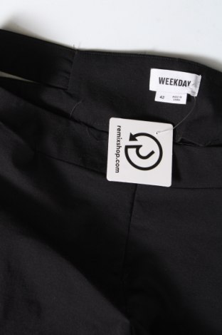 Pantaloni de femei Weekday, Mărime L, Culoare Negru, Preț 68,85 Lei