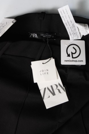 Pantaloni de femei Zara, Mărime S, Culoare Negru, Preț 113,75 Lei