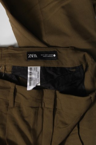 Pantaloni de femei Zara, Mărime S, Culoare Verde, Preț 88,99 Lei