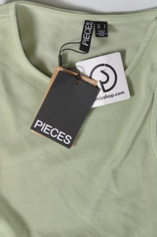 Tricou de damă Pieces, Mărime S, Culoare Verde, Preț 32,99 Lei