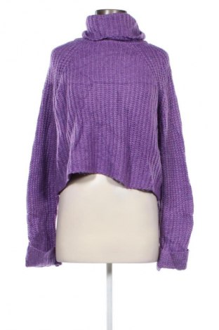 Damenpullover Bershka, Größe M, Farbe Lila, Preis € 5,99