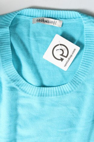 Damenpullover CASHMASOFT, Größe M, Farbe Blau, Preis € 12,99