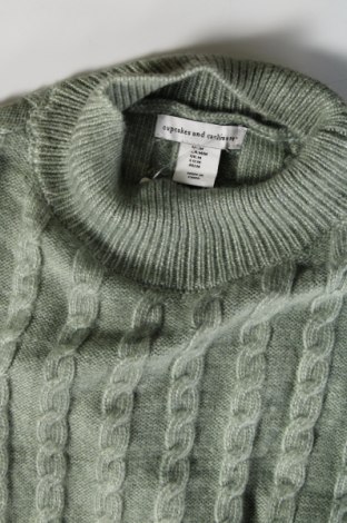 Damenpullover Cupcakes and Cashmere, Größe M, Farbe Grün, Preis 6,99 €