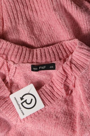 Damenpullover F&F, Größe M, Farbe Rosa, Preis € 8,49