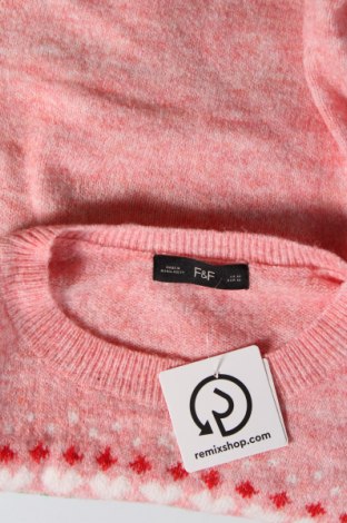 Damenpullover F&F, Größe M, Farbe Rosa, Preis 8,49 €