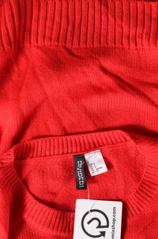 Damski sweter H&M Divided, Rozmiar S, Kolor Czerwony, Cena 32,99 zł