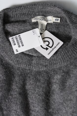 Damski sweter H&M L.O.G.G., Rozmiar L, Kolor Szary, Cena 105,75 zł