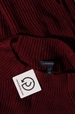 Damenpullover Land's End, Größe S, Farbe Rot, Preis 11,99 €