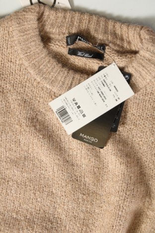 Damenpullover Mango, Größe M, Farbe Beige, Preis 16,29 €