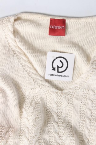 Damski sweter Olsen, Rozmiar M, Kolor Biały, Cena 37,99 zł