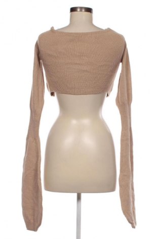 Damenpullover Pretty Little Thing, Größe XS, Farbe Beige, Preis € 3,49