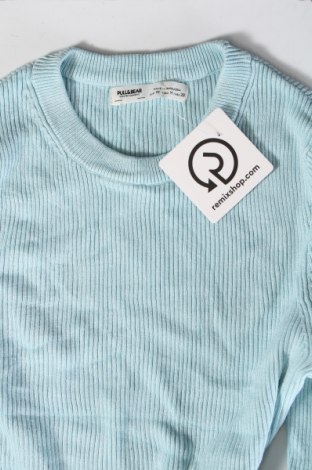 Γυναικείο πουλόβερ Pull&Bear, Μέγεθος M, Χρώμα Μπλέ, Τιμή 2,99 €