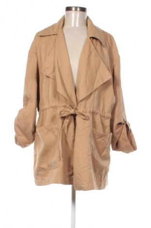 Trench de femei Stradivarius, Mărime L, Culoare Bej, Preț 46,99 Lei