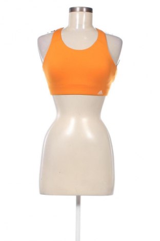 Damen Sporttop Adidas, Größe S, Farbe Orange, Preis € 12,49