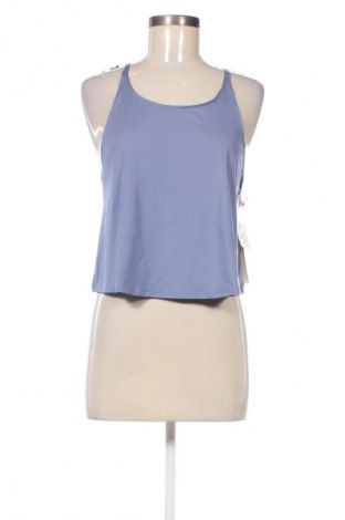 Damen Sporttop Adidas, Größe M, Farbe Blau, Preis 6,99 €