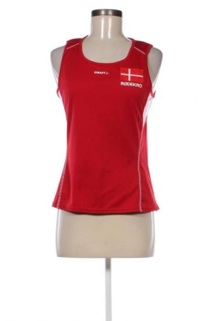 Damski sportowy top Craft, Rozmiar M, Kolor Czerwony, Cena 31,99 zł