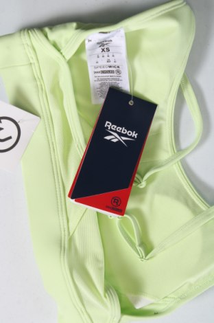 Damen Sporttop Reebok, Größe XS, Farbe Grün, Preis € 12,49