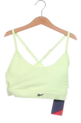 Damen Sporttop Reebok, Größe XS, Farbe Grün, Preis 6,49 €