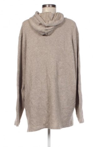 Damen Sweatshirt Ulla Popken, Größe 3XL, Farbe Beige, Preis 15,99 €