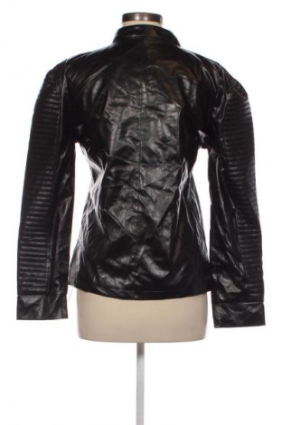 Damen Lederjacke, Größe L, Farbe Schwarz, Preis 12,49 €