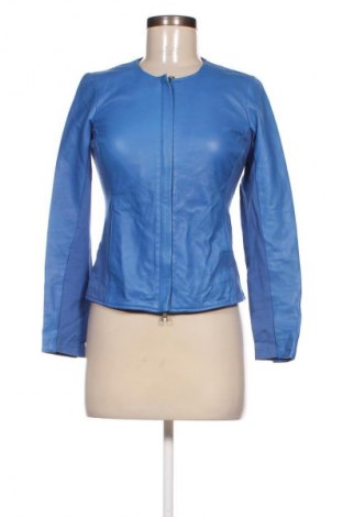 Damen Lederjacke, Größe XS, Farbe Blau, Preis € 20,99