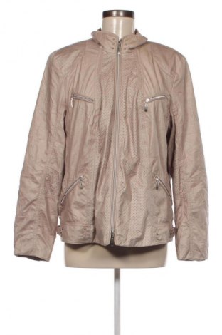 Damen Lederjacke Bonita, Größe M, Farbe Beige, Preis 12,49 €