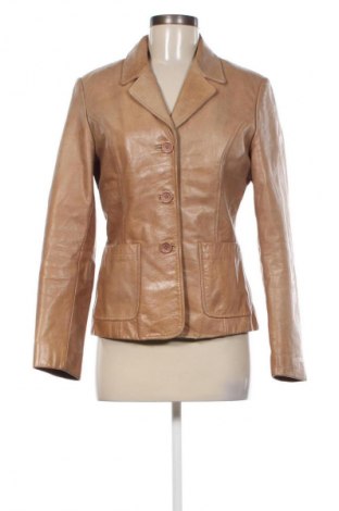 Damen Lederjacke Gipsy, Größe M, Farbe Beige, Preis 20,99 €