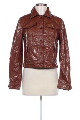 Damen Lederjacke Reserved, Größe M, Farbe Braun, Preis 12,49 €